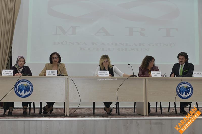 KMÜ'de Dünya Kadınlar Günü Konulu Panel Düzenlendi 18