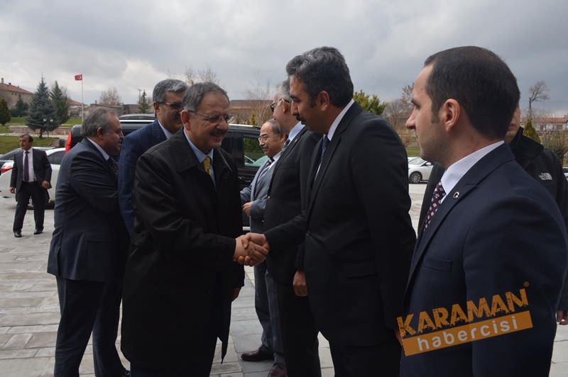 Bakan Özhaseki Karaman’da 1