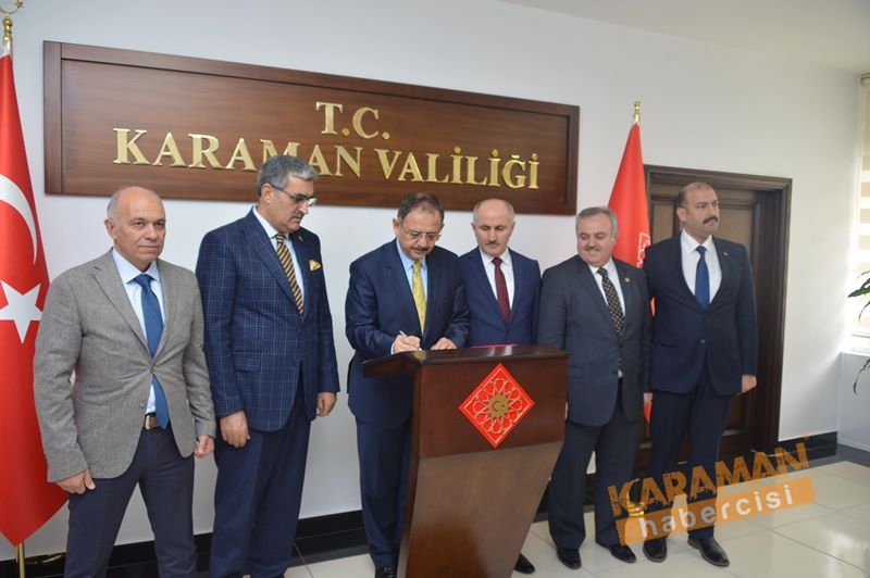Bakan Özhaseki Karaman’da 3