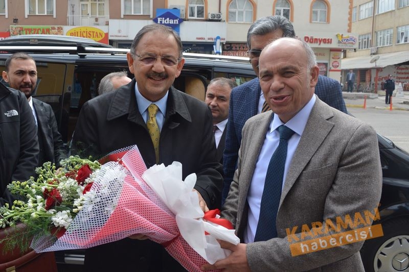 Bakan Özhaseki Karaman’da 7