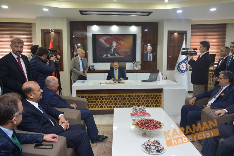 Bakan Özhaseki Karaman’da 9