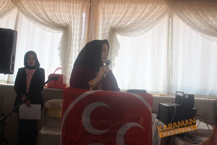 Karaman’da Ülkücü Kadınlar Buluştu 1