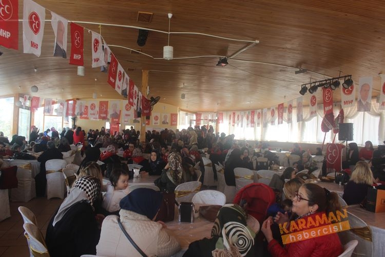 Karaman’da Ülkücü Kadınlar Buluştu 15