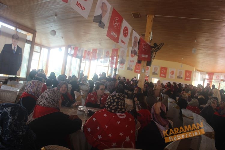 Karaman’da Ülkücü Kadınlar Buluştu 4