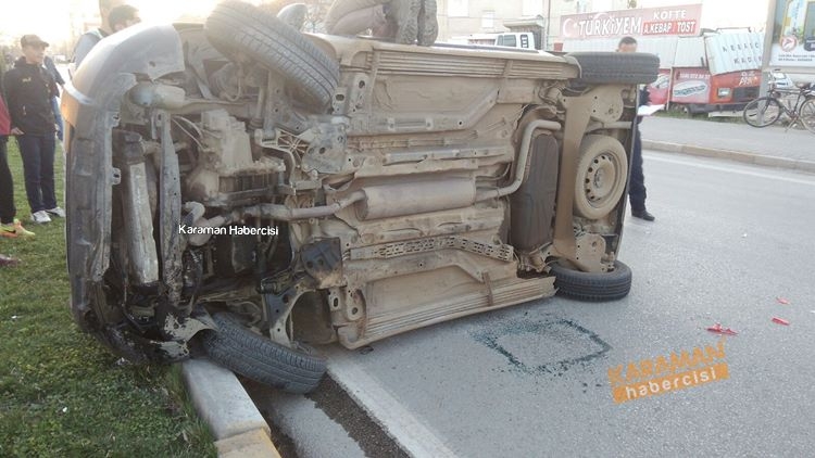 Tren Garı Kavşağında Trafik Kazası 1