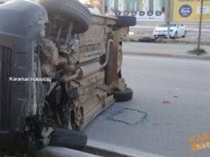 Tren Garı Kavşağında Trafik Kazası