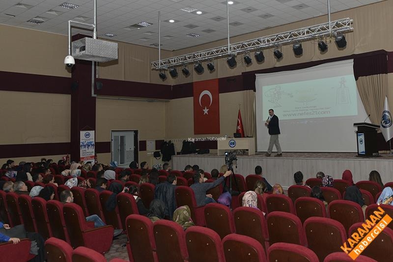 Gardiyanoğlu'ndan KMÜ Öğrencilerine Kişisel Gelişim Semineri 2