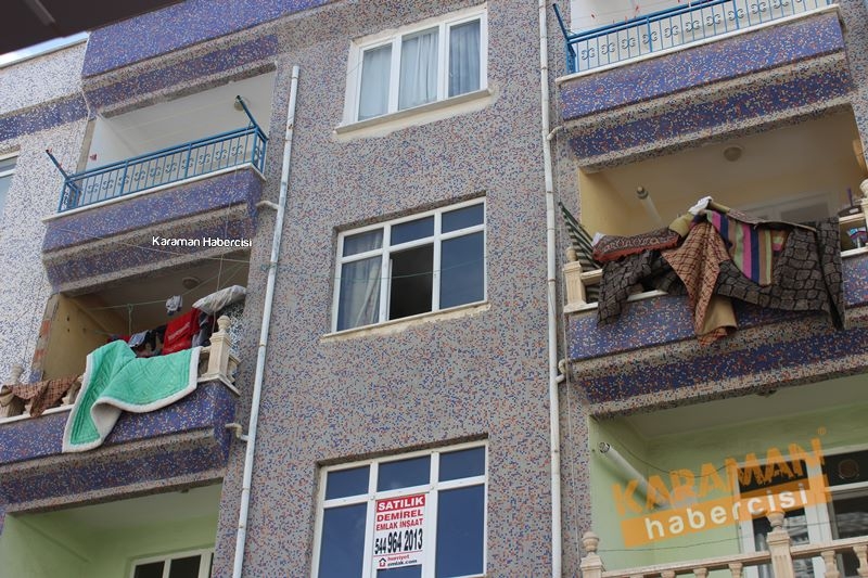 Karaman’da mülteci aile evinde çıkan yangın ucuz atlatıldı 12