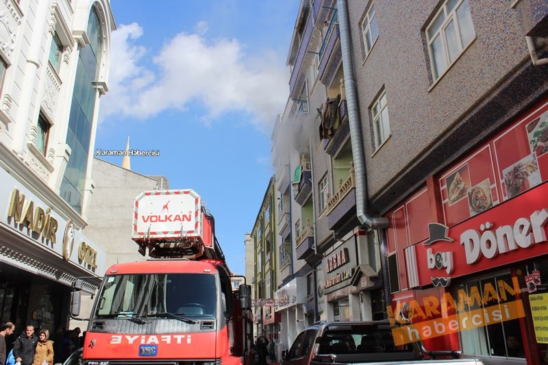 Karaman’da mülteci aile evinde çıkan yangın ucuz atlatıldı 8
