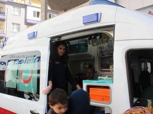 Karaman’da mülteci aile evinde çıkan yangın ucuz atlatıldı