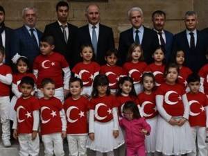 Melek Hatun Anaokulundan Yer Gök Şanlı Bayrağımız Sergisi