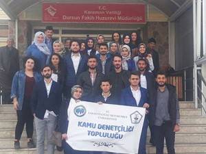 KMÜ KAMU Denetçiliği Topluluğu'ndan Huzurevi Ziyareti