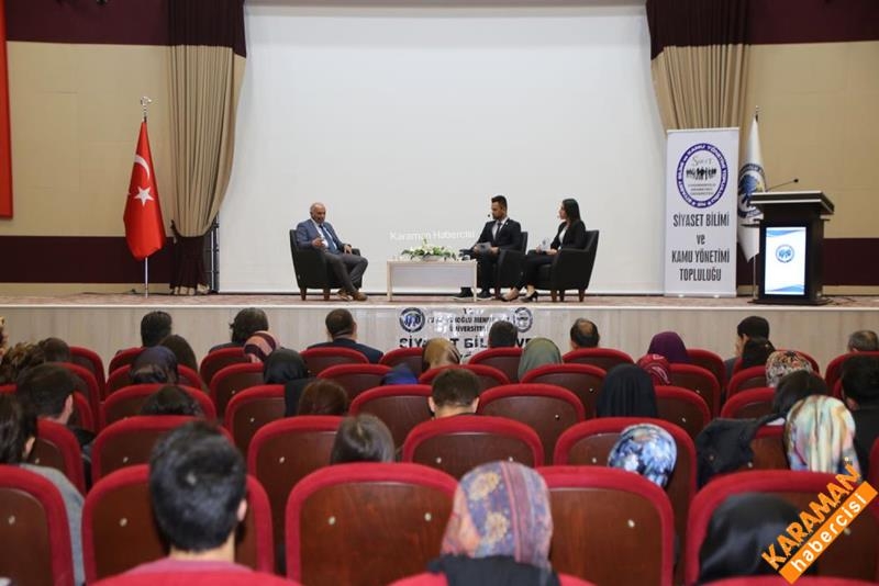 Başkan Çalışkan KMÜ'de Öğrencilerle Buluştu 3