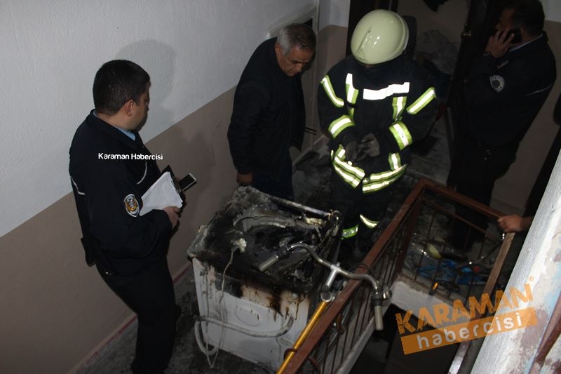 Karaman'da Yaşlı Çiftin Evindeki Çıkan Yangın Korkuttu 2