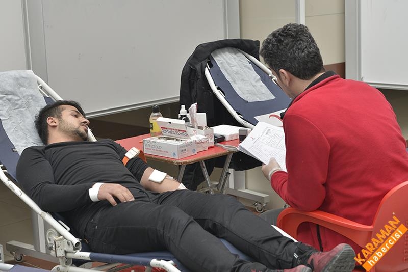 KMÜ Öğrencilerinden Kan Bağışı 1