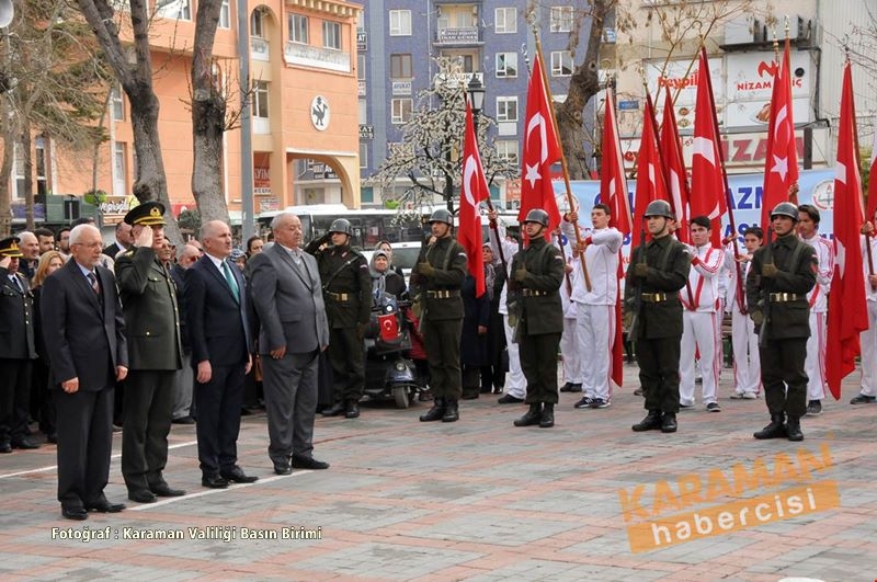 Karaman'da Çanakkale Deniz Zaferi ve Şehitler Yâd Edildi 10
