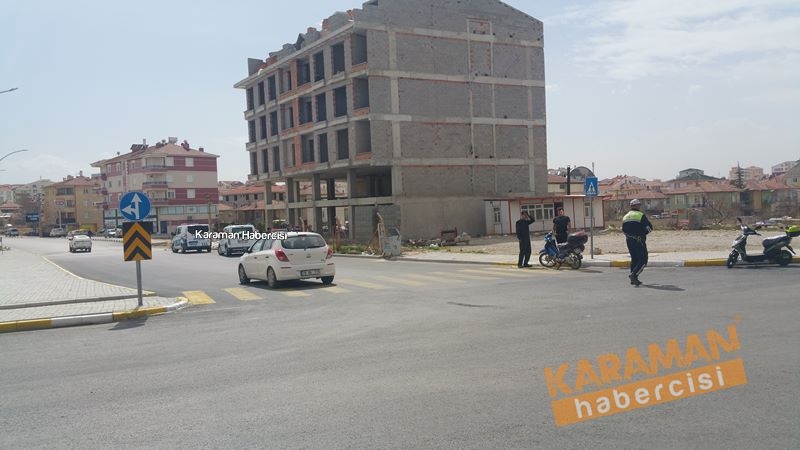 Karaman Sanayi Köprülü Kavşak Trafik Kazası 1