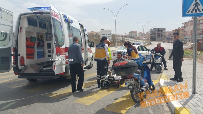 Karaman Sanayi Köprülü Kavşak Trafik Kazası 2