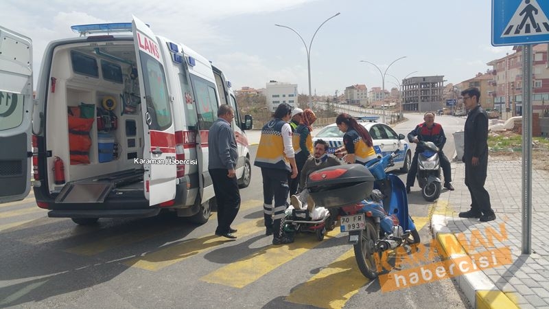 Karaman Sanayi Köprülü Kavşak Trafik Kazası 3