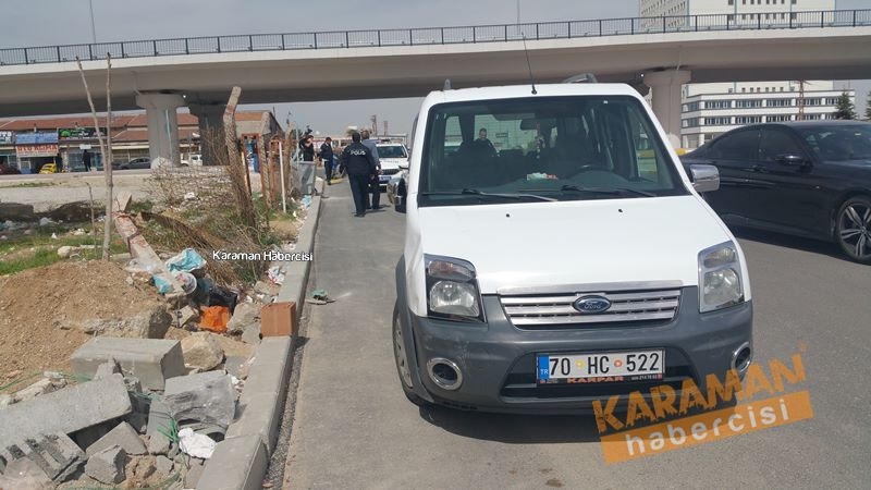 Karaman Sanayi Köprülü Kavşak Trafik Kazası 4