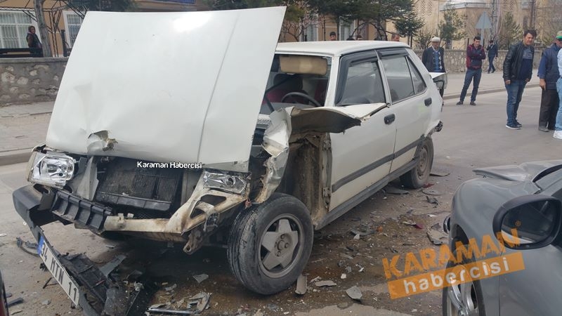 Kırmızı Işıkta Zincirleme Trafik Kazası 14