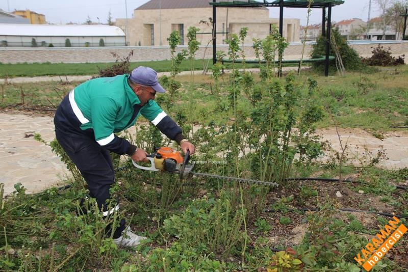 Mezarlıklarda Çevre Düzenlemesi Devam Ediyor 4
