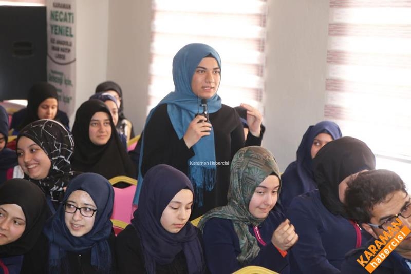 Başkan Çalışkan Kız Anadolu İmam Hatip Lisesi Öğrencileriyle Buluştu 5