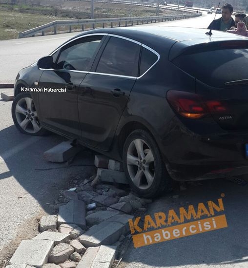 Mut Yolu Orta Refüj İhlali 1