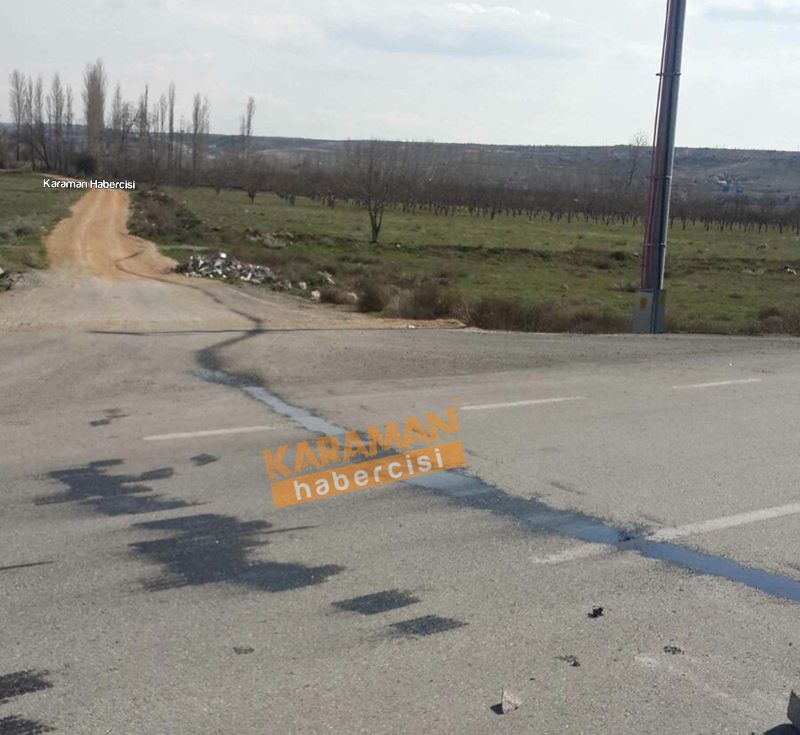 Mut Yolu Orta Refüj İhlali 6