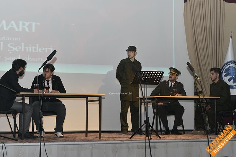 KMÜ'de 'Çanakkale Zaferi' Konulu Şiir Dinletisi 6