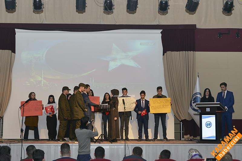 KMÜ'de 'Çanakkale Zaferi' Konulu Şiir Dinletisi 8