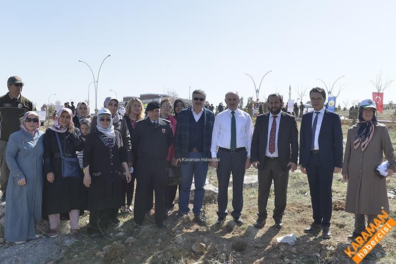 KMÜ'de 3 Bin Fidan Toprakla Buluştu 10