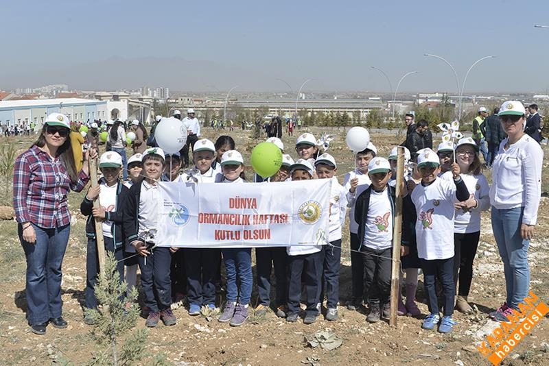 KMÜ'de 3 Bin Fidan Toprakla Buluştu 17