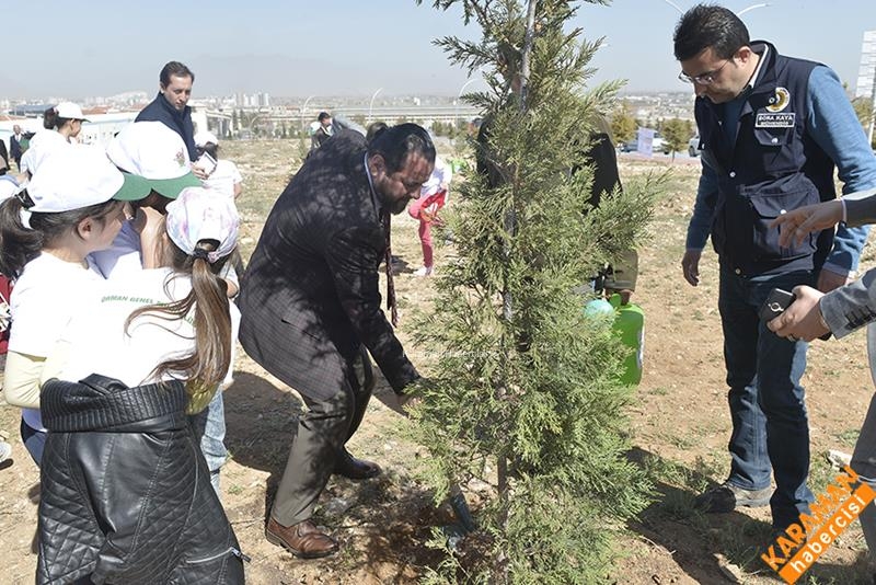 KMÜ'de 3 Bin Fidan Toprakla Buluştu 5