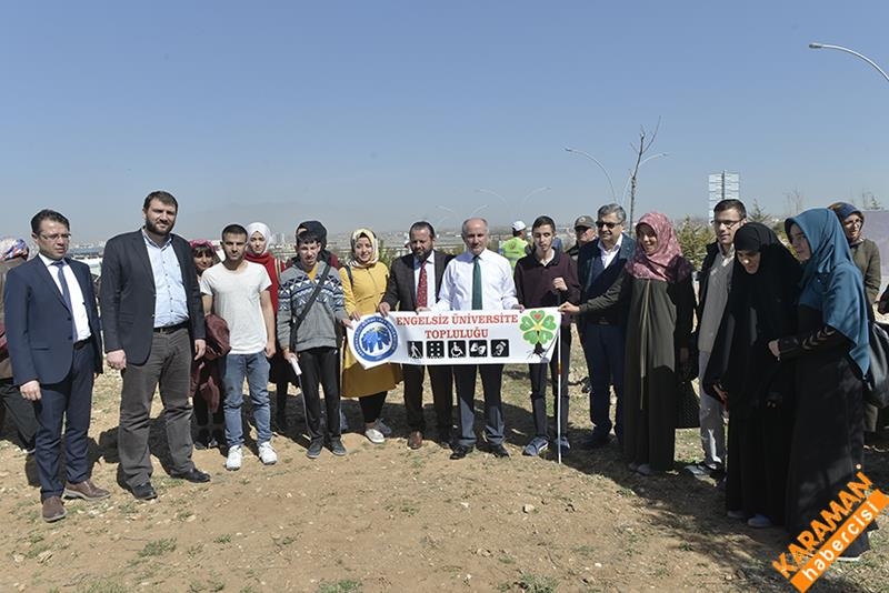 KMÜ'de 3 Bin Fidan Toprakla Buluştu 8