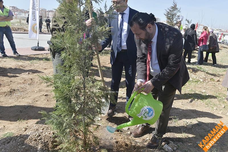 KMÜ'de 3 Bin Fidan Toprakla Buluştu 9