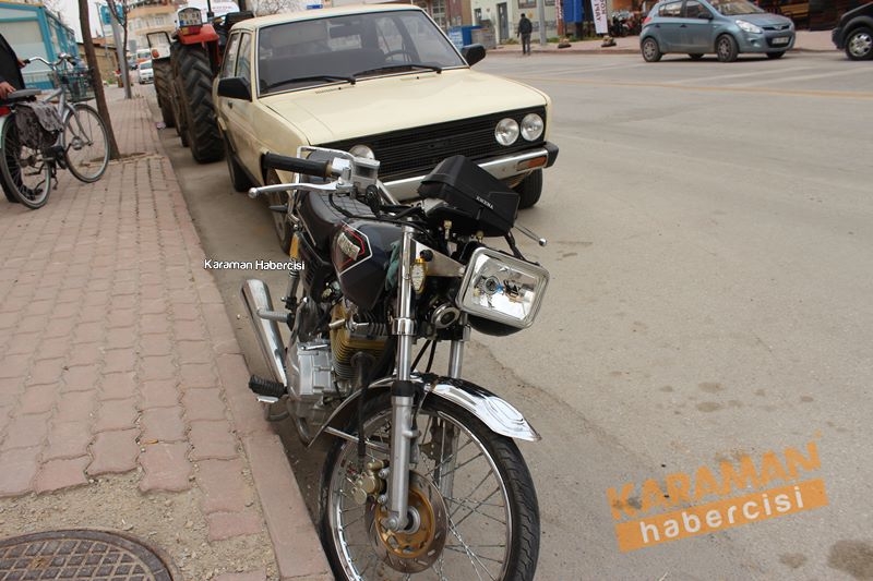 Karaman’da Motosiklet İle Okul Servisi Çarpıştı 4