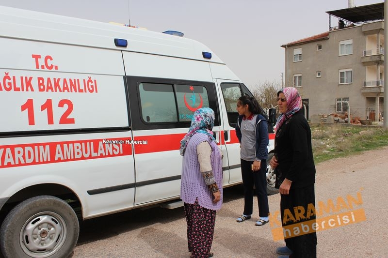 Karaman’da Çatı Katı Yangını 10