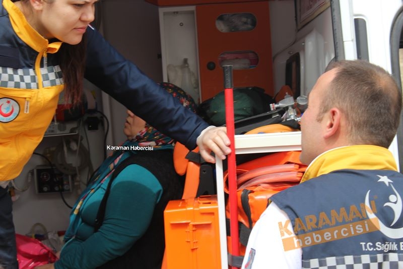 Karaman’da Çatı Katı Yangını 4