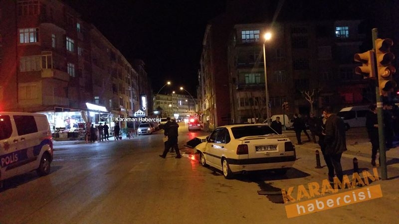 Trafik Magandası Emniyet Otosuna Çarptı 3