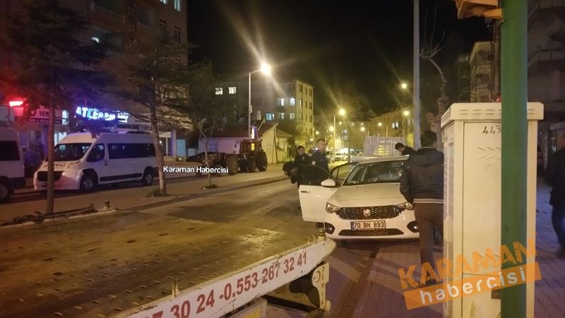 Trafik Magandası Emniyet Otosuna Çarptı 6