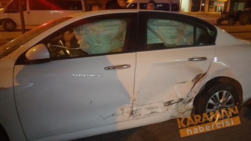 Trafik Magandası Emniyet Otosuna Çarptı 7