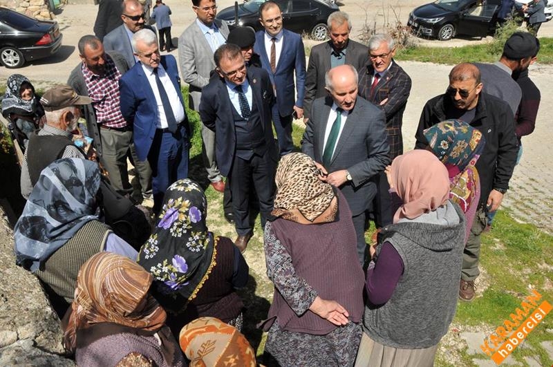 Vali Meral Köy Ziyaretlerini Sürdürüyor 11