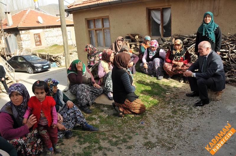 Vali Meral Köy Ziyaretlerini Sürdürüyor 39