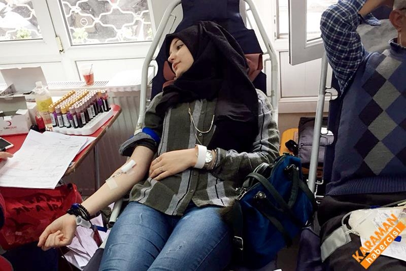 Ermenek Meslek Yüksekokulundan Kan Bağışı Kampanyasına Destek 3