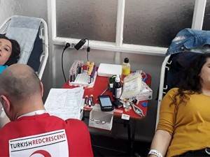 Ermenek Meslek Yüksekokulundan Kan Bağışı Kampanyasına Destek