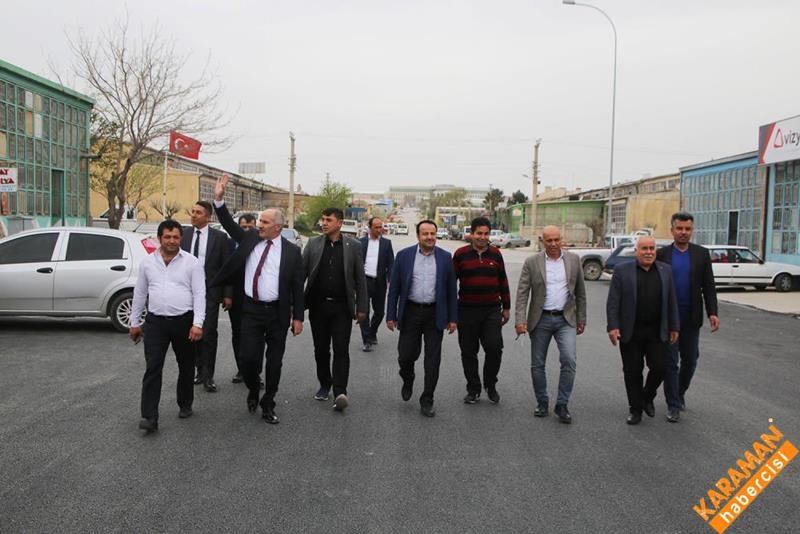 Vali Meral ve Başkan Çalışkan Sanayi Esnafını Gezdi 9