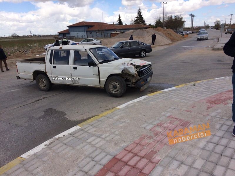 OSB Yolunda Trafik Kazası 11