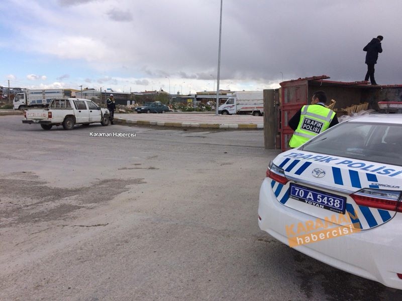 OSB Yolunda Trafik Kazası 12