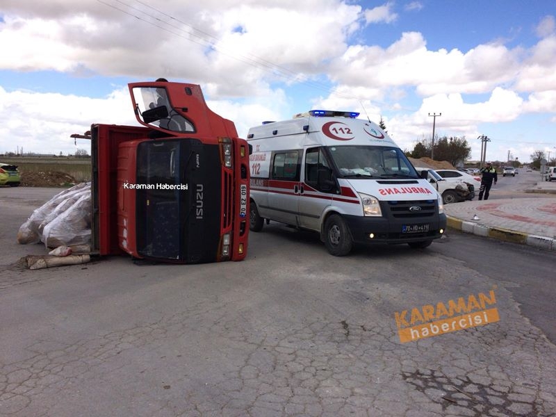 OSB Yolunda Trafik Kazası 6